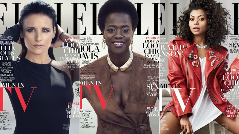 Illustration for article titled Priyanka Chopra and Viola Davis Cover Elle's Women in TV IssueÂ